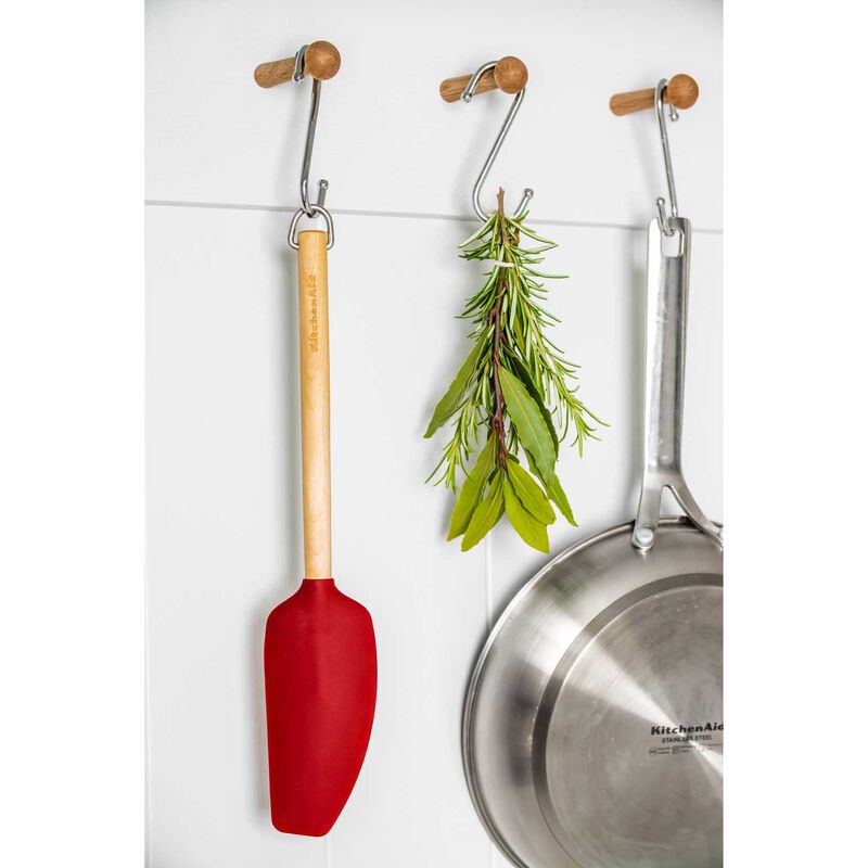 KitchenAid Birchwood Mixer Spatula Empire Red image number 1